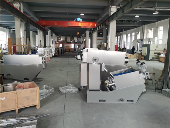 疊螺污泥脫水機